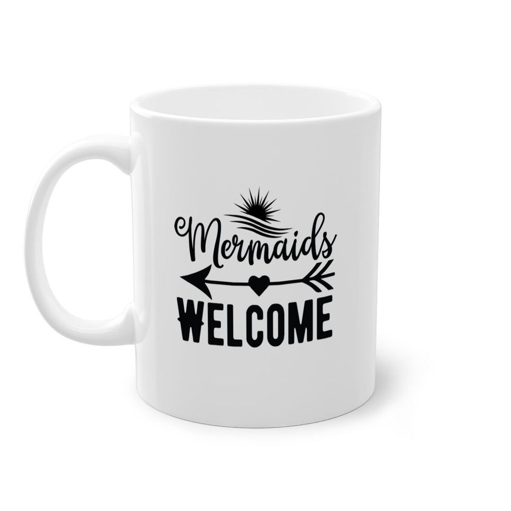 Mermaids Welcome 500#- mermaid-Mug / Coffee Cup