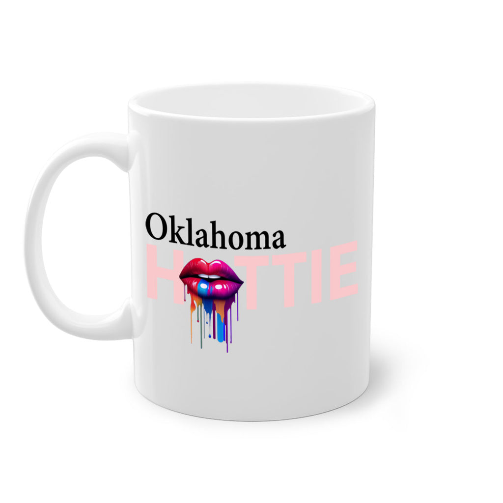 Oklahoma Hottie with dripping lips 36#- Hottie Collection-Mug / Coffee Cup