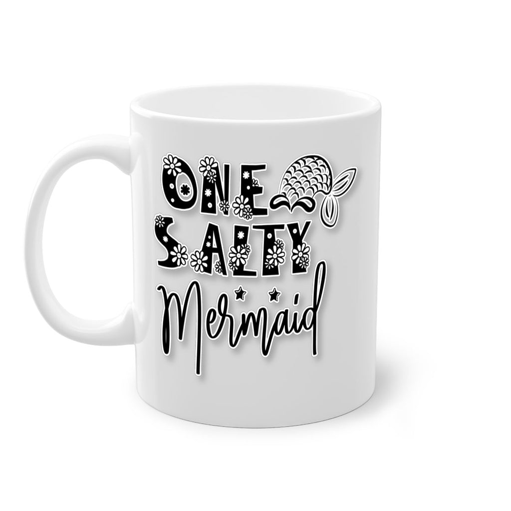 One Salty Mermaid 527#- mermaid-Mug / Coffee Cup