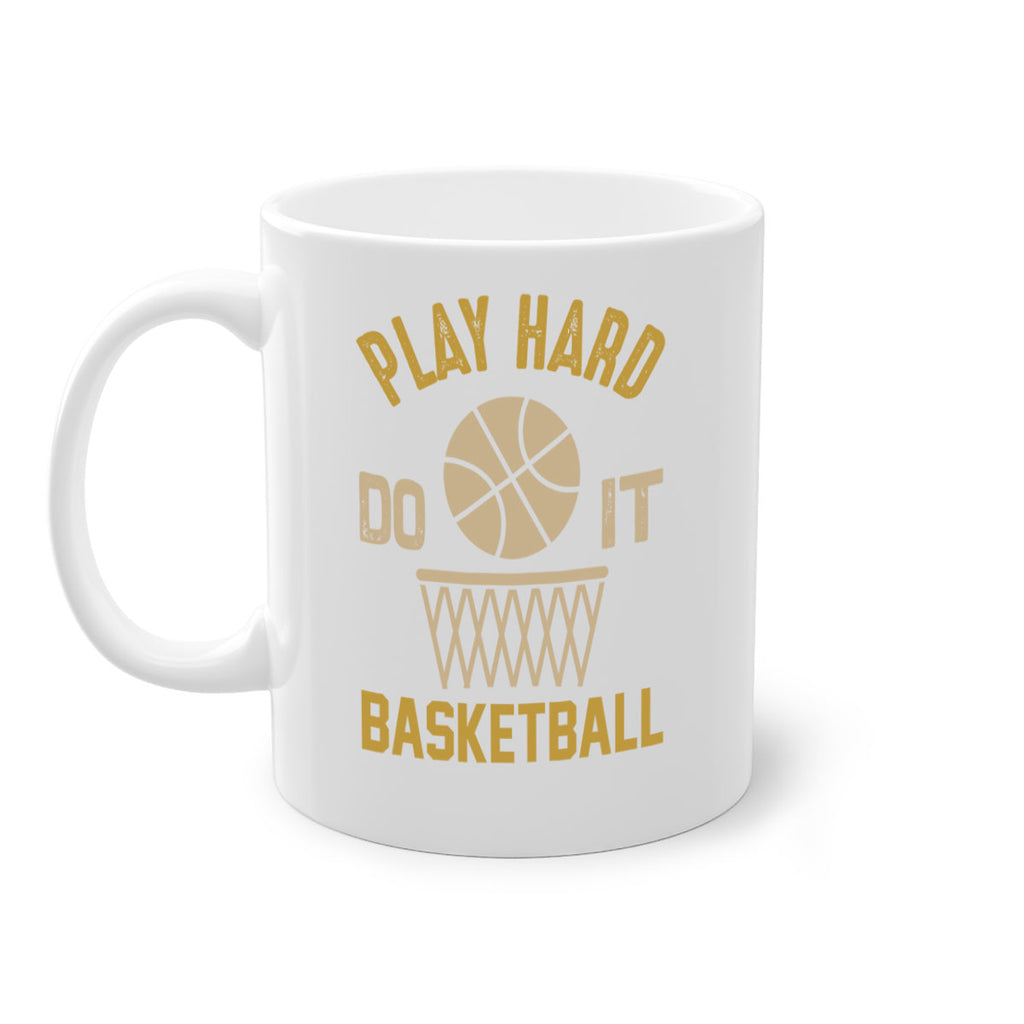 Play hard 587#- basketball-Mug / Coffee Cup