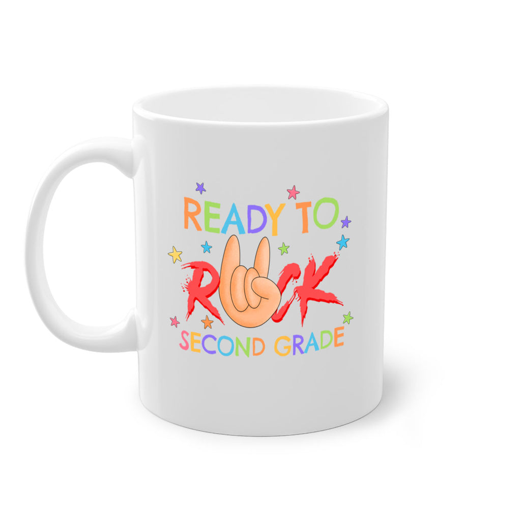 Ready to Rock 2nd Grade 21#- second grade-Mug / Coffee Cup