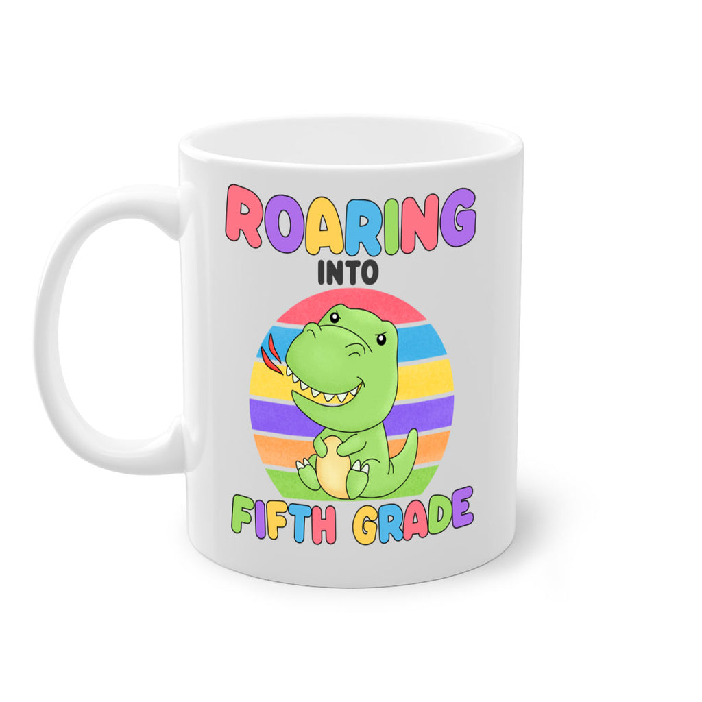 Roaring to 5th Grade Trex 25#- 5th grade-Mug / Coffee Cup