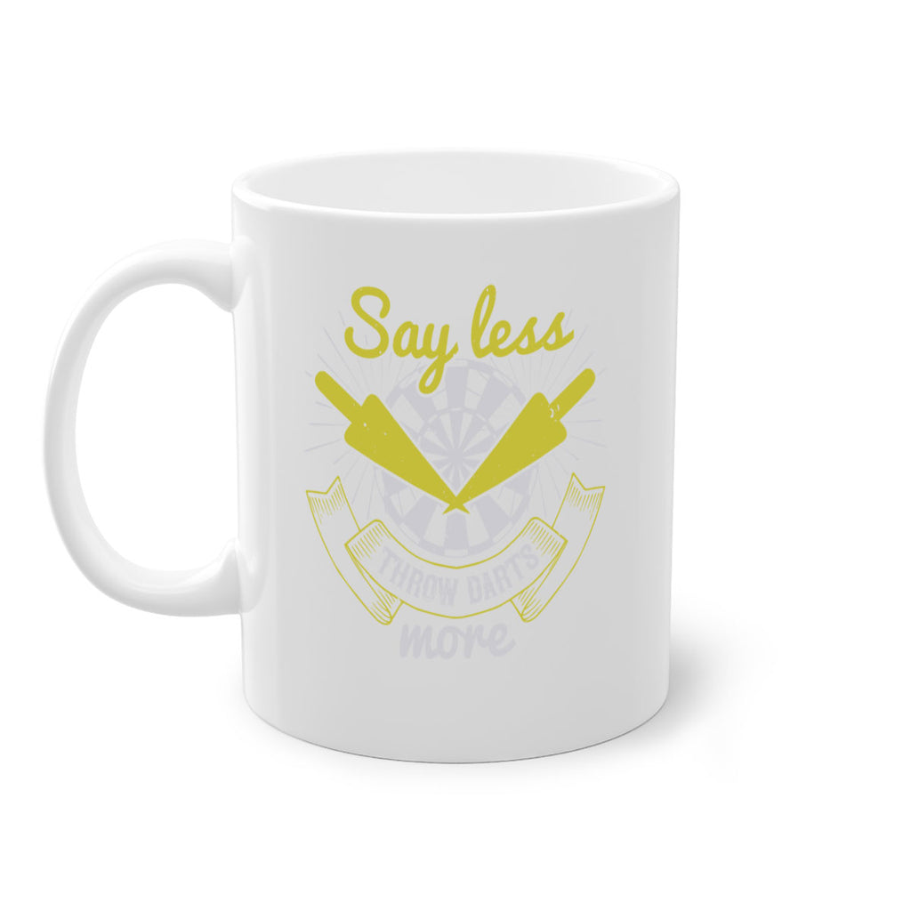 Say less throw darts more 1835#- darts-Mug / Coffee Cup