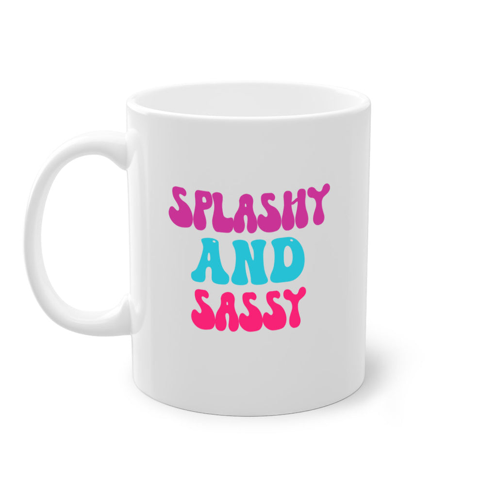 Splashy And Sassy 622#- mermaid-Mug / Coffee Cup