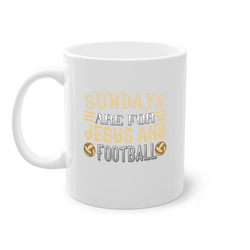 Sunday are for jesue 425#- football-Mug / Coffee Cup