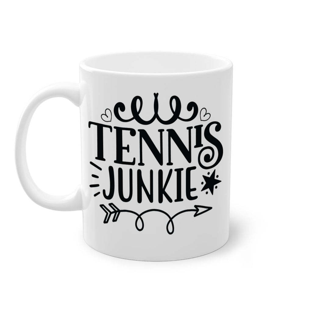 Tennis junkie 266#- tennis-Mug / Coffee Cup