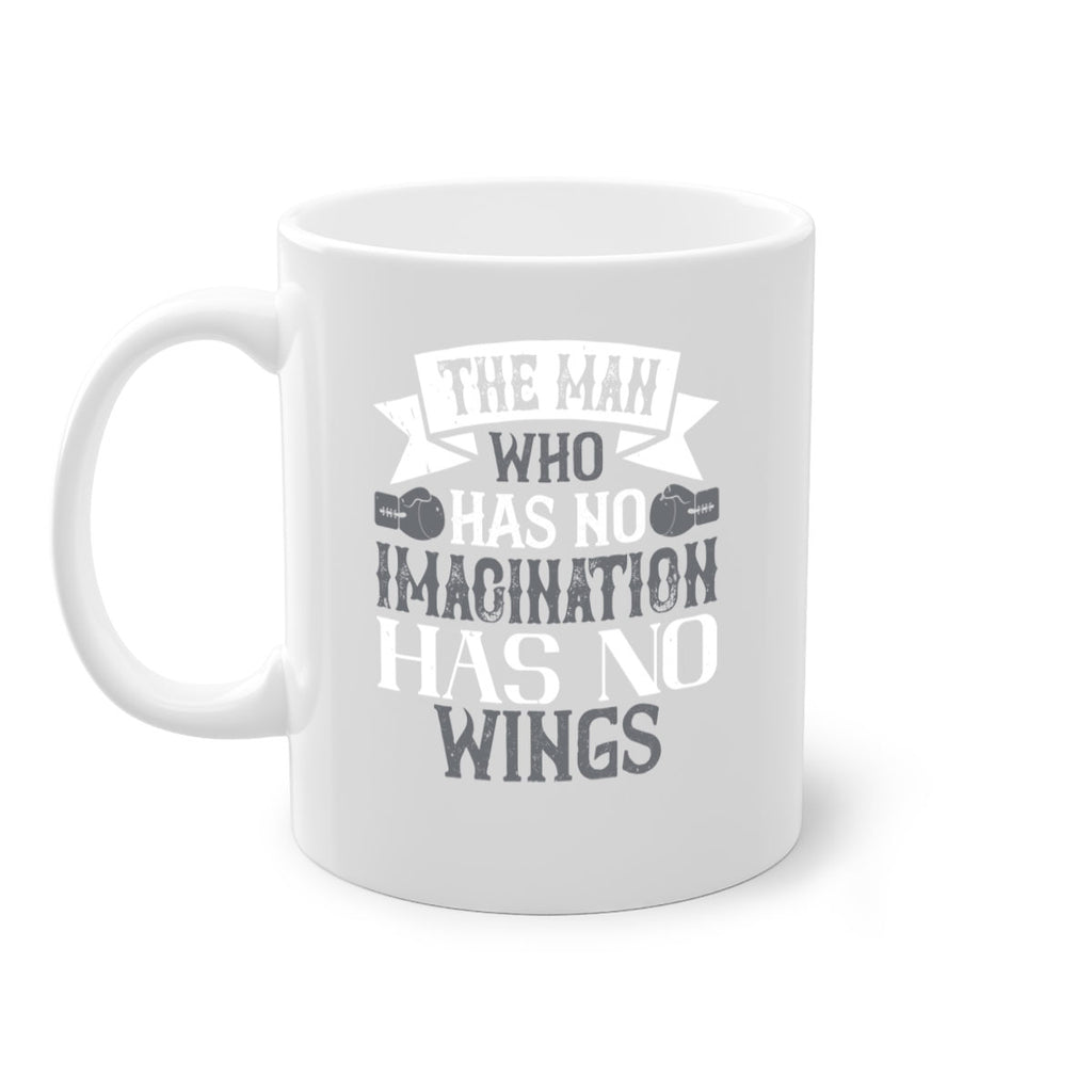 The man who has no imagination has no wings 1833#- boxing-Mug / Coffee Cup