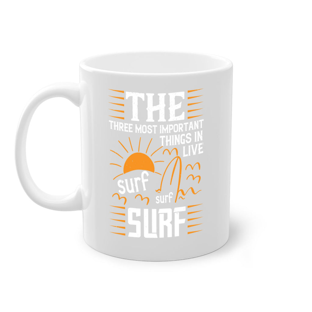 The three most important things in life sur surf surf 174#- surfing-Mug / Coffee Cup