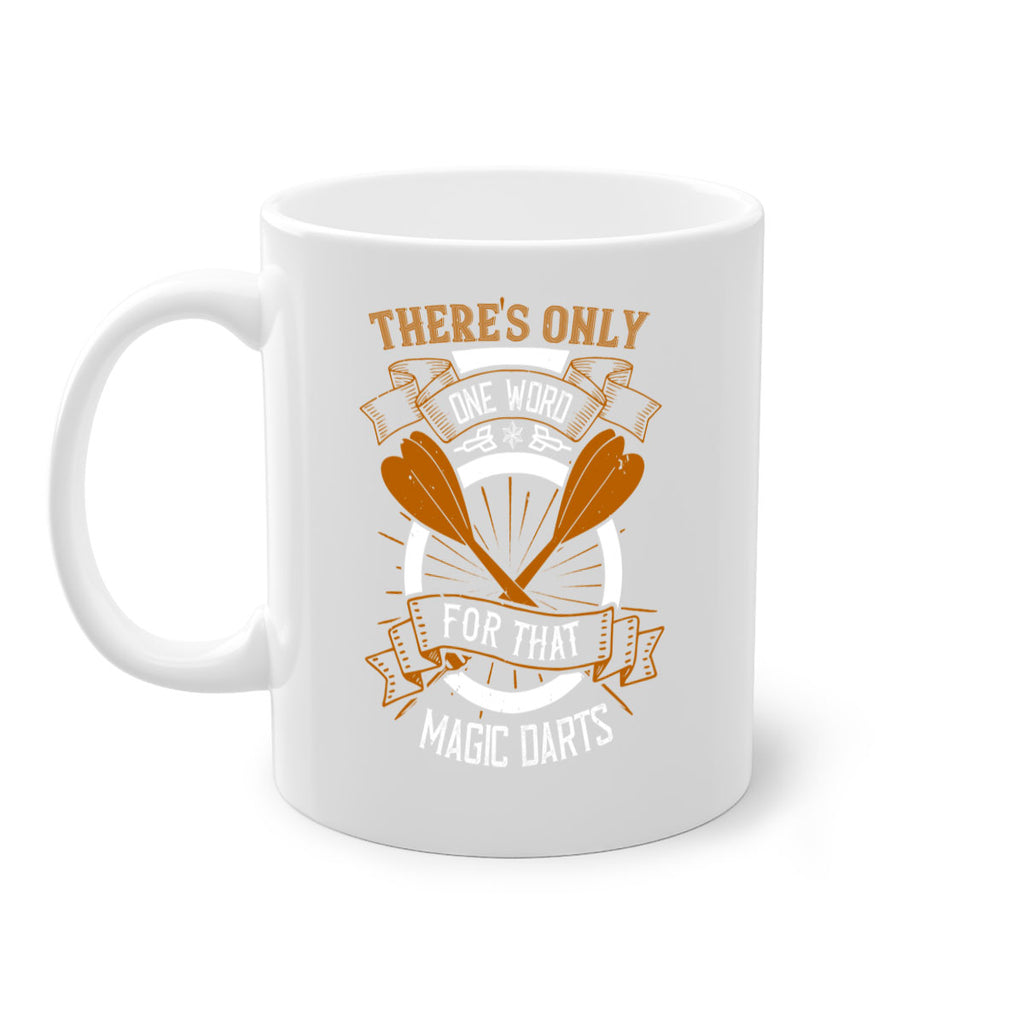 Theres only one word for that magic darts 1783#- darts-Mug / Coffee Cup