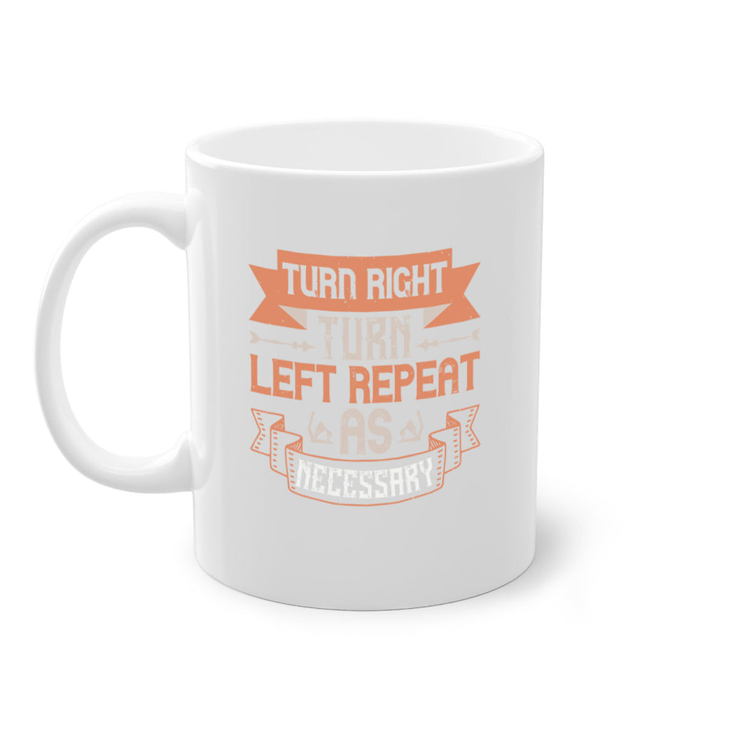 Turn right Turn left Repeat as necessary 126#- ski-Mug / Coffee Cup
