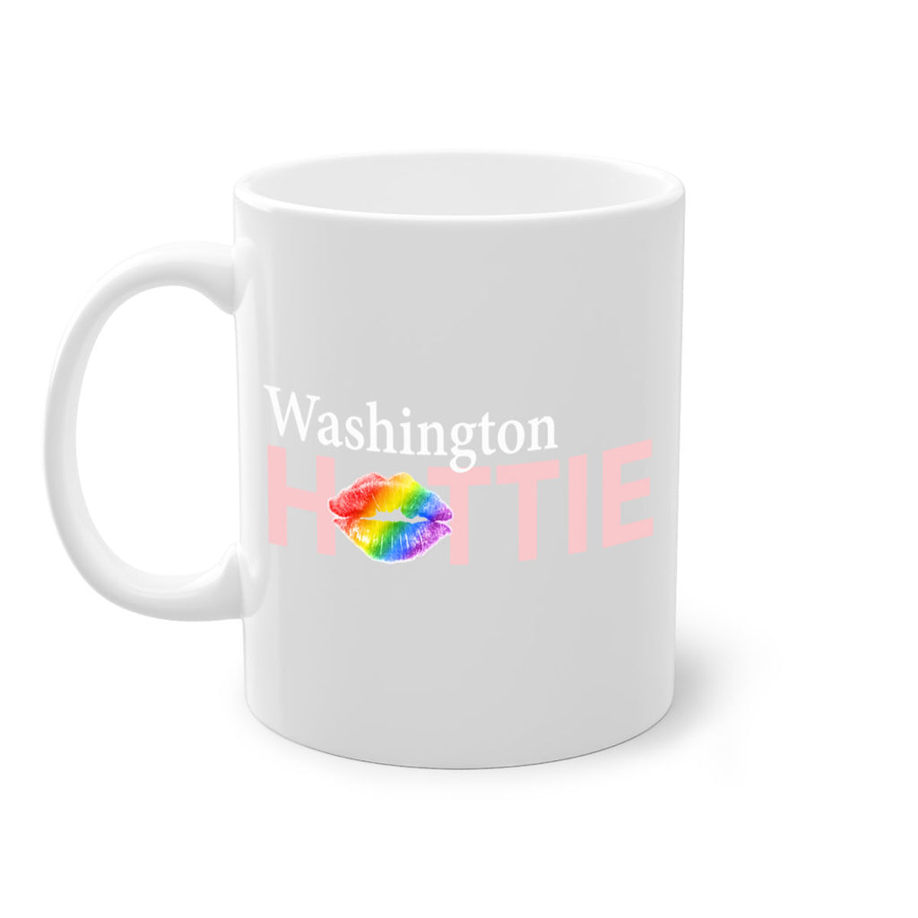 Washington Hottie with rainbow lips 98#- Hottie Collection-Mug / Coffee Cup