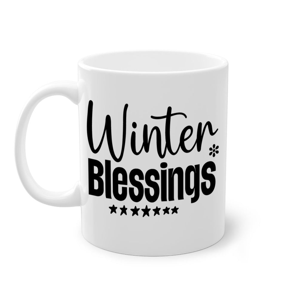 Winter Blessings497#- winter-Mug / Coffee Cup