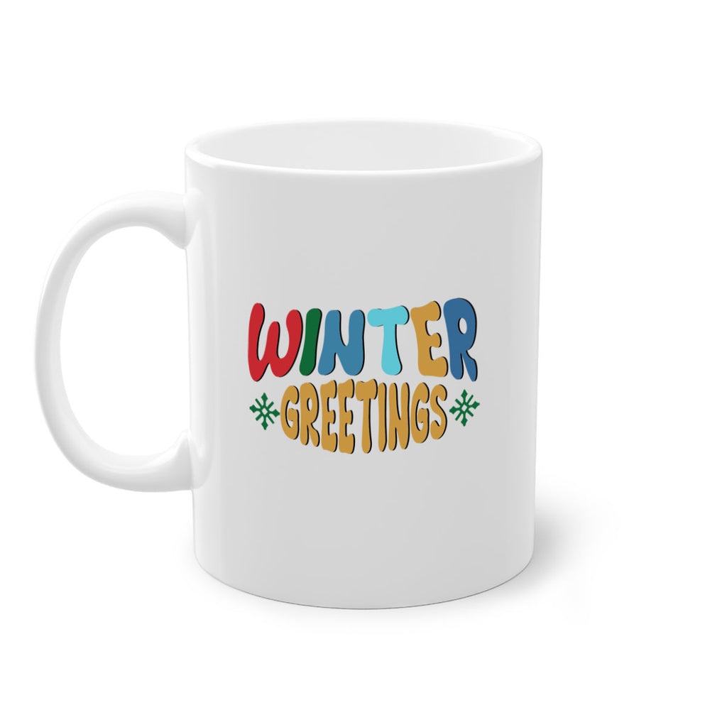 Winter Greetings 552#- winter-Mug / Coffee Cup