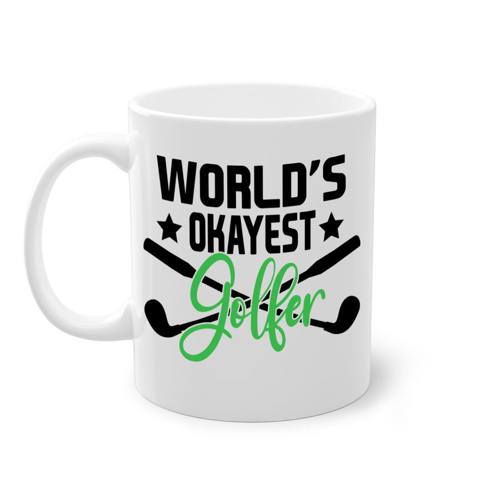 Worlds okayest golfer 27#- golf-Mug / Coffee Cup