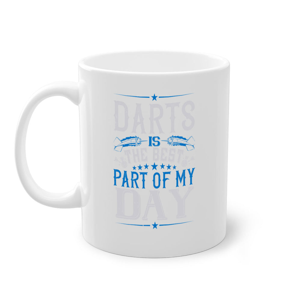 darts is the best part of my day 2342#- darts-Mug / Coffee Cup