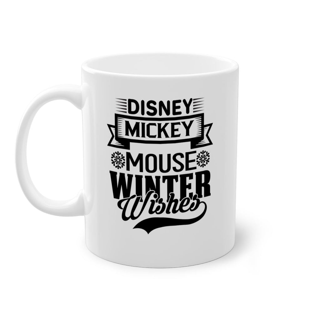 disney mickey mouse winter wishes 93#- winter-Mug / Coffee Cup