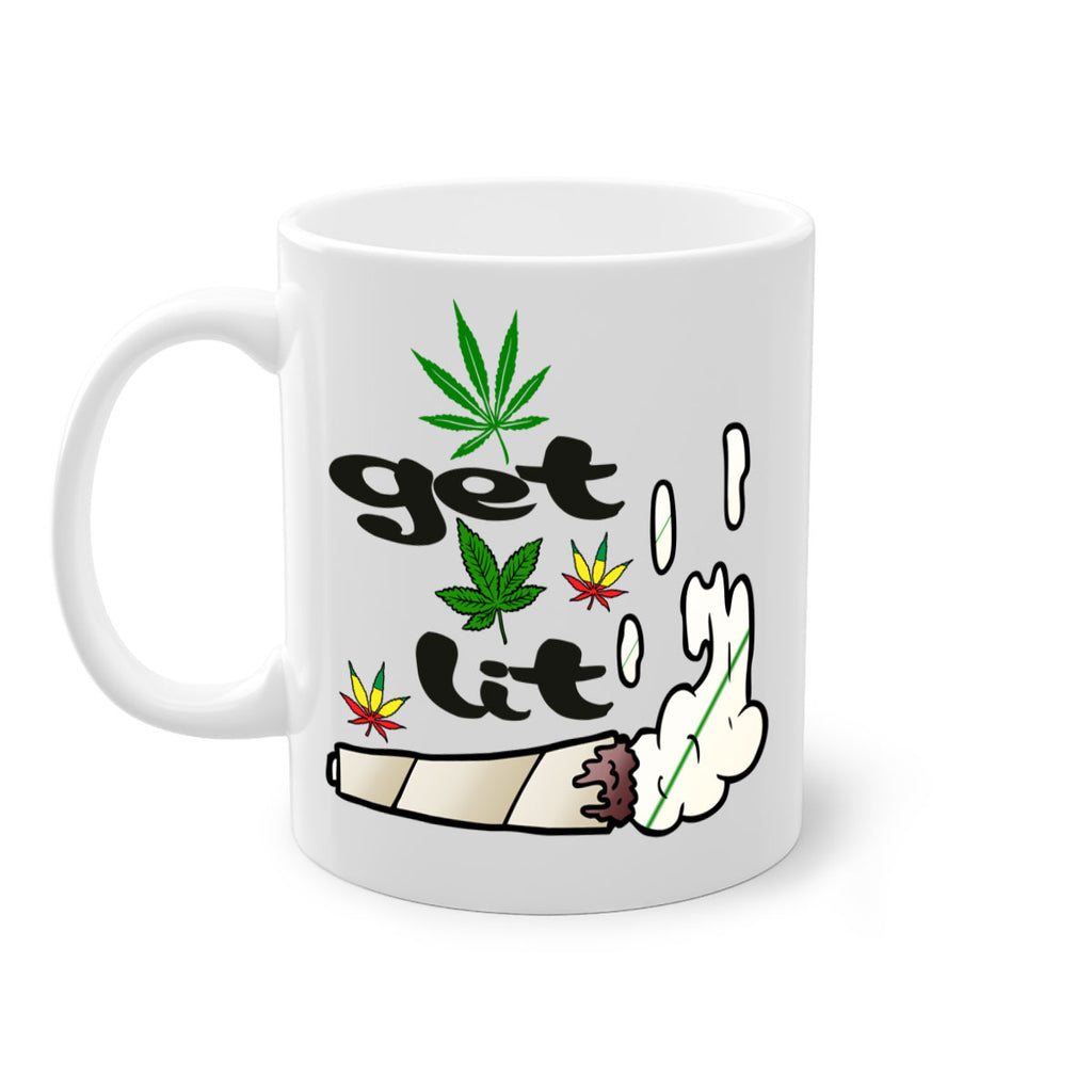get lit 91#- marijuana-Mug / Coffee Cup