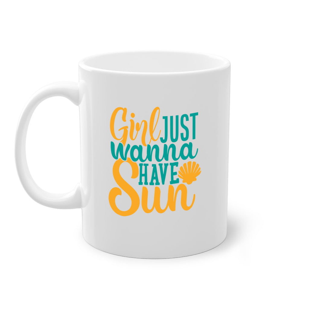 girls just wanna have sun Style 101#- Summer-Mug / Coffee Cup