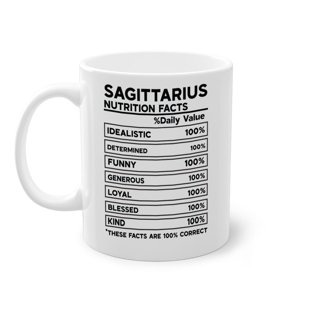 sagittarius Nutrition Facts 400#- zodiac-Mug / Coffee Cup