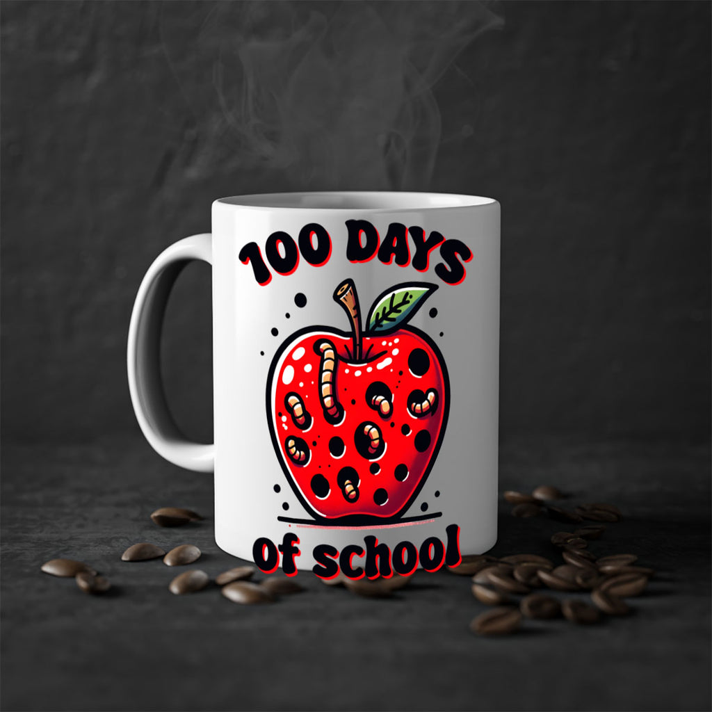 100 Days of School Apple 31#- 100 days-Mug / Coffee Cup