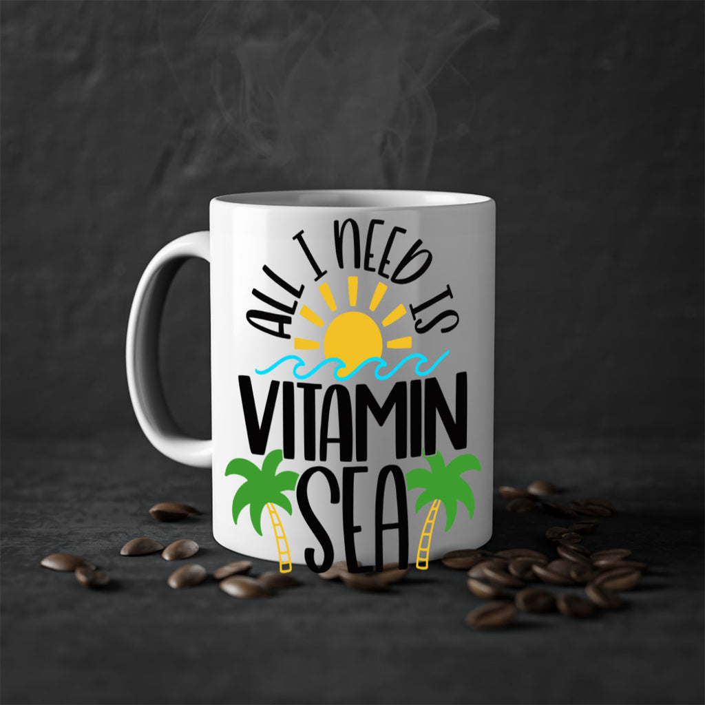 All I Need Is Vitamin Sea Style 56#- Summer-Mug / Coffee Cup