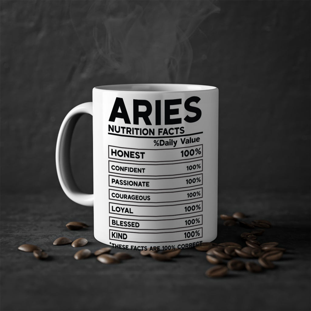 Aries Nutrition Facts 97#- zodiac-Mug / Coffee Cup