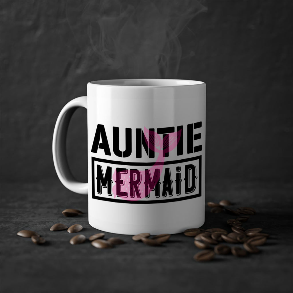 Auntie mermaid 18#- mermaid-Mug / Coffee Cup