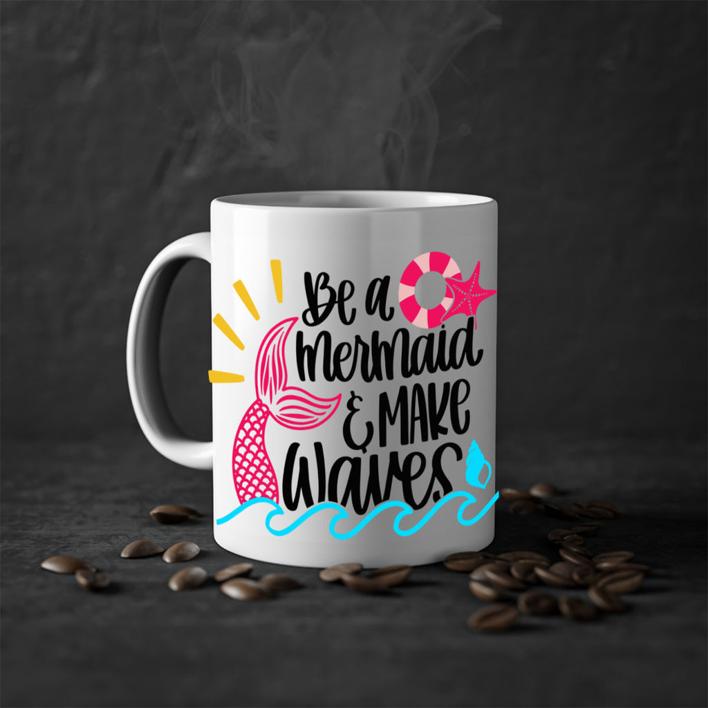 Be A Mermaid Make Waves Style 53#- Summer-Mug / Coffee Cup