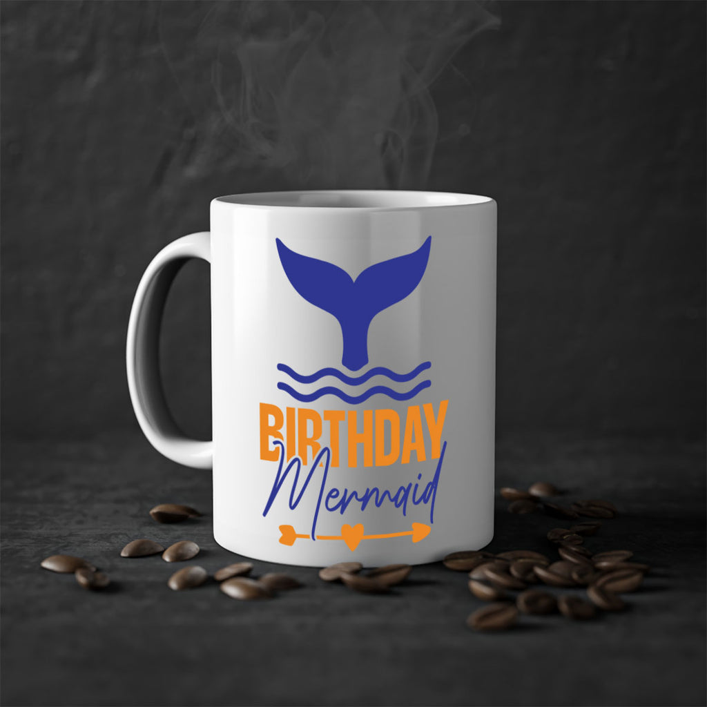 Birthday Mermaid 67#- mermaid-Mug / Coffee Cup