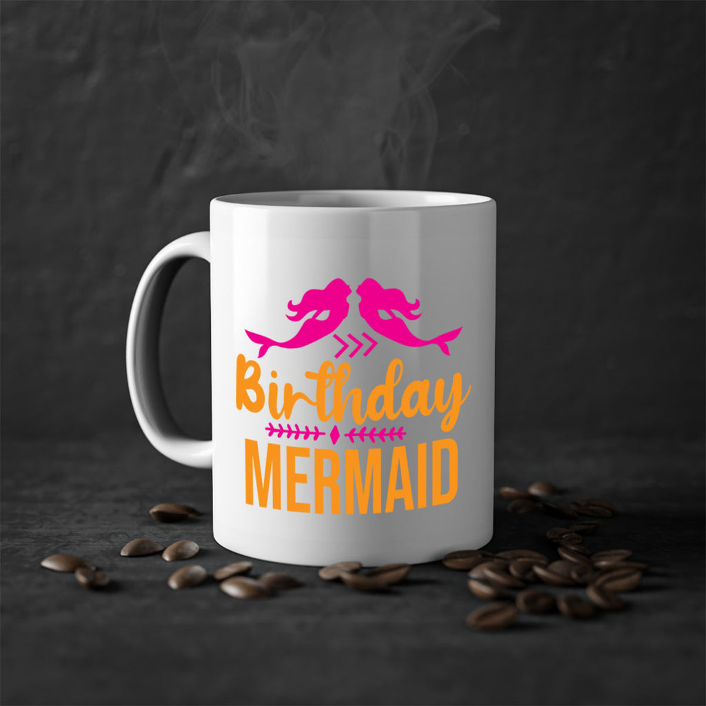 Birthday Mermaid 69#- mermaid-Mug / Coffee Cup