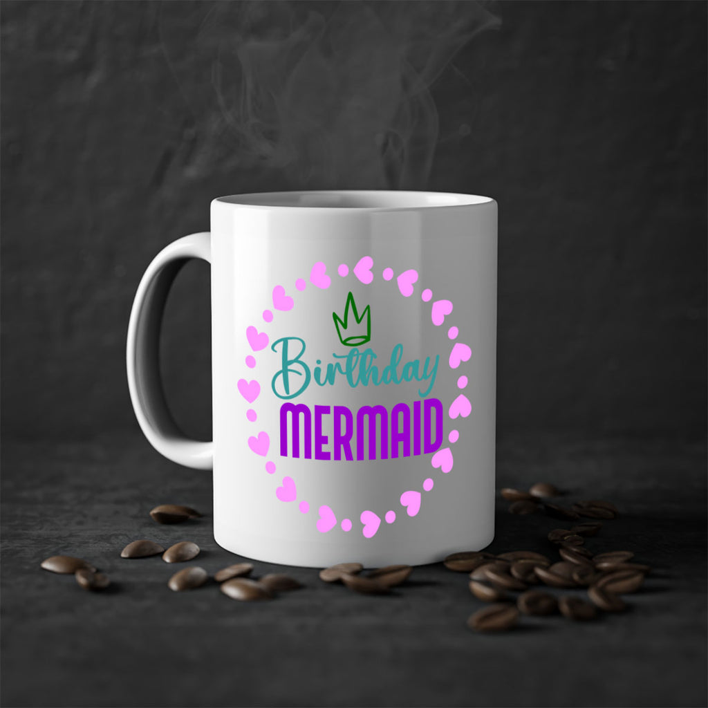 Birthday Mermaid 70#- mermaid-Mug / Coffee Cup