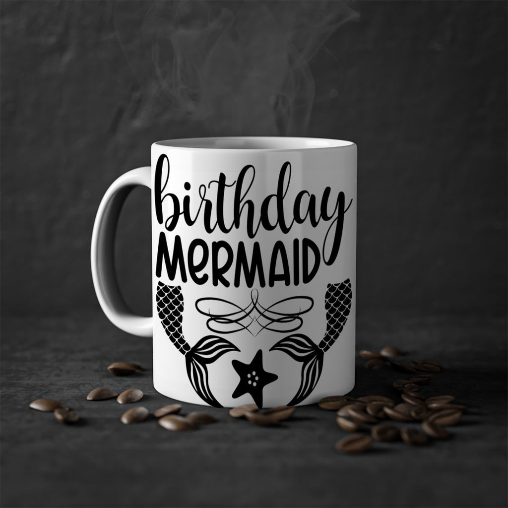 Birthday mermaid 76#- mermaid-Mug / Coffee Cup