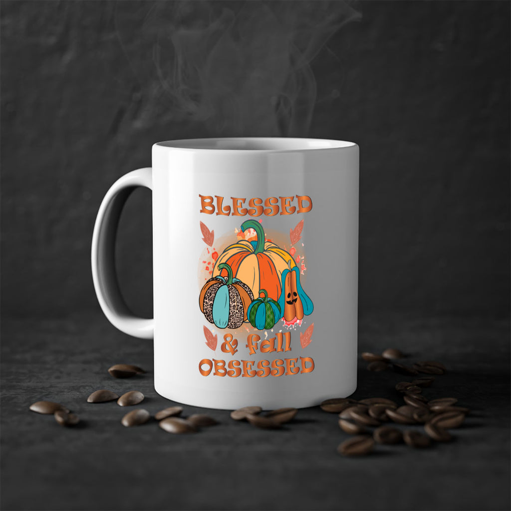 Blessed Fall Obsessed 49#- fall-Mug / Coffee Cup