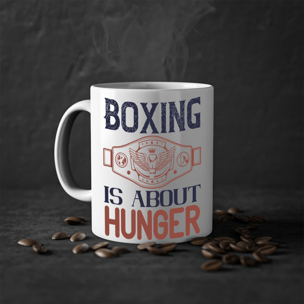 Boxing is about hunger 1669#- boxing-Mug / Coffee Cup