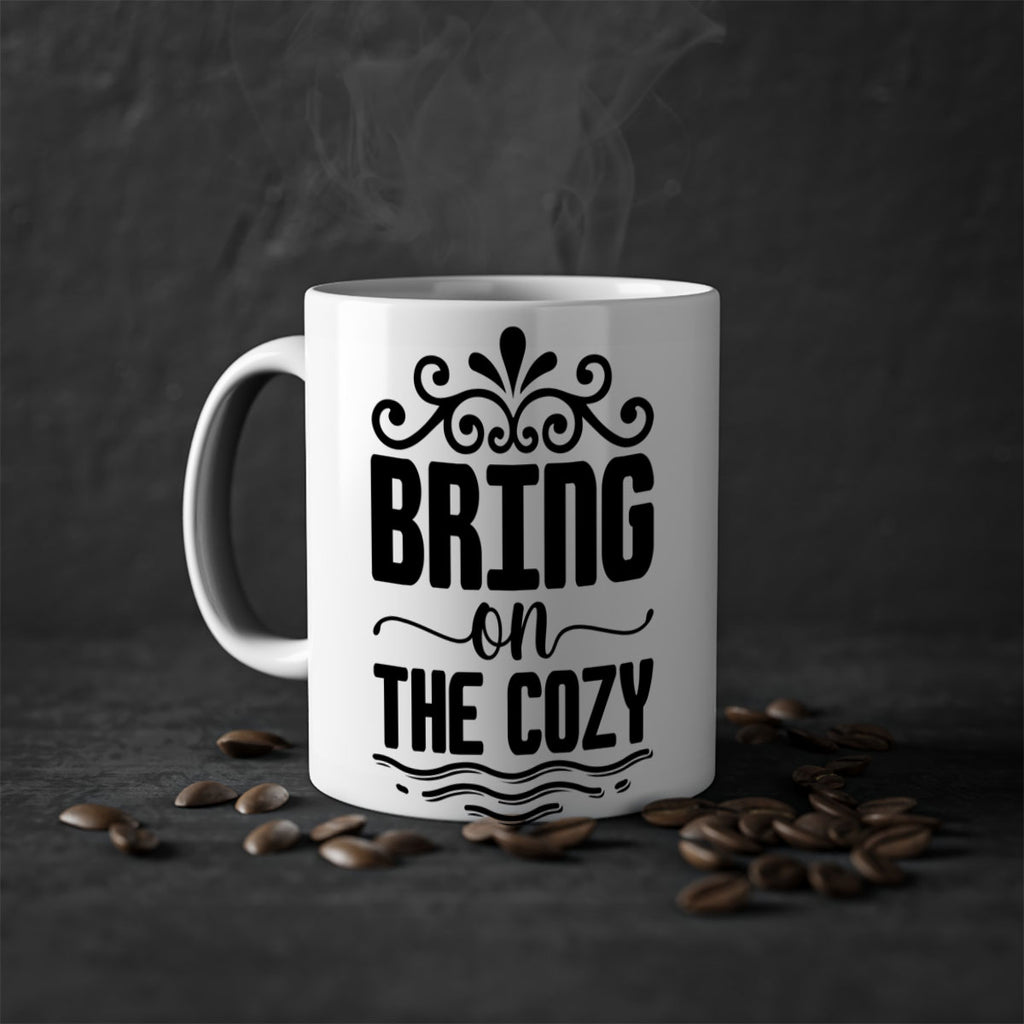 Bring on the Cozy 27#- winter-Mug / Coffee Cup