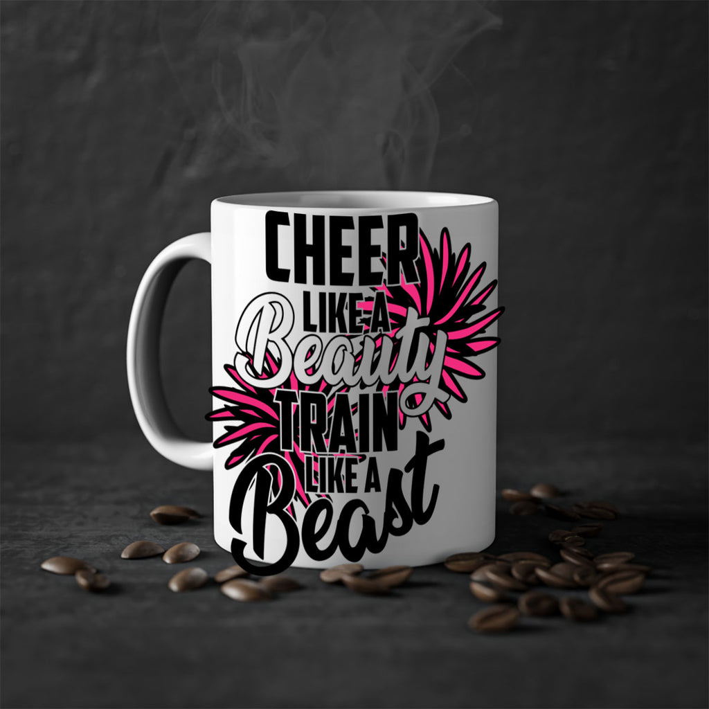 Cheer like a Beauty Train like a Beast 1388#- cheer-Mug / Coffee Cup