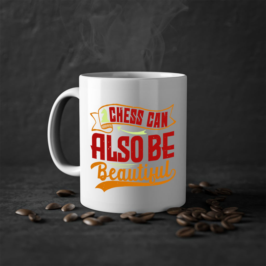 Chess can also be beautiful 28#- chess-Mug / Coffee Cup