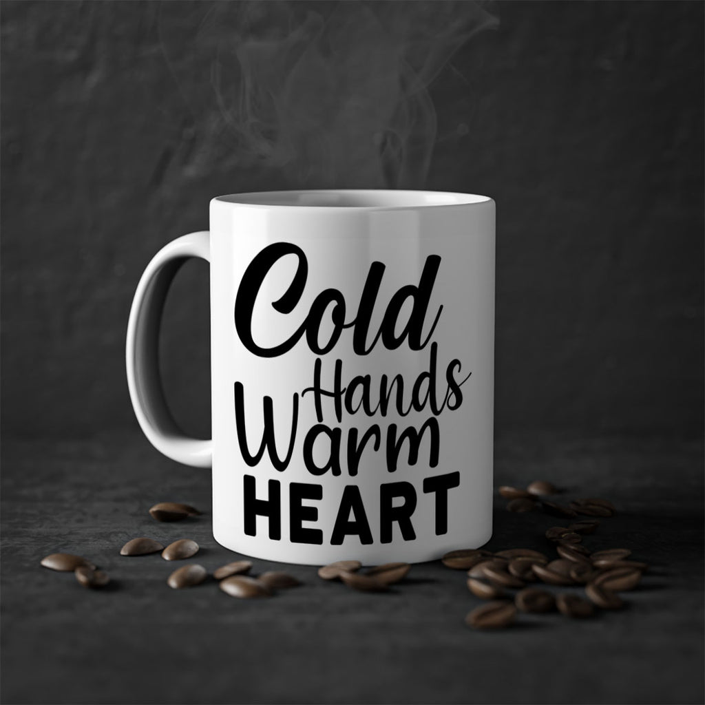 Cold Hands Warm Heart 55#- winter-Mug / Coffee Cup