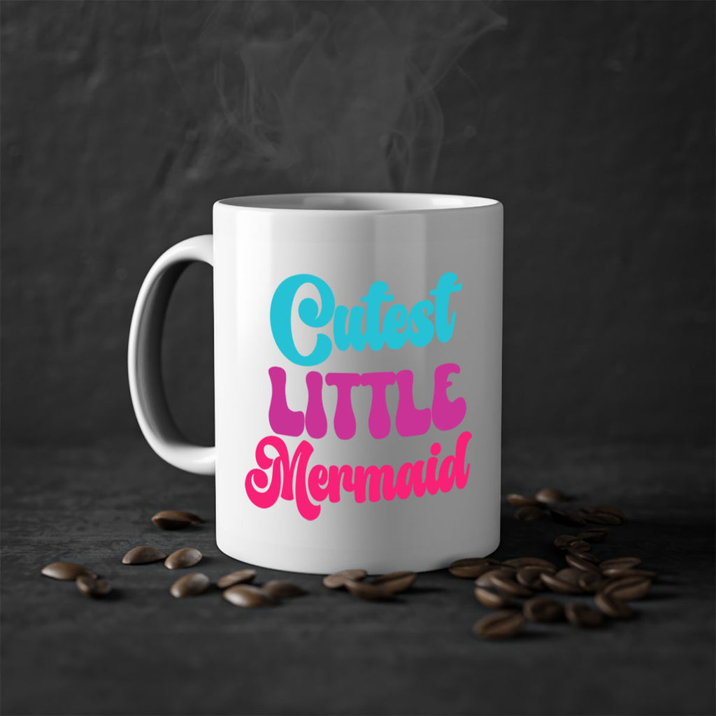 Cutest Little Mermaid 90#- mermaid-Mug / Coffee Cup
