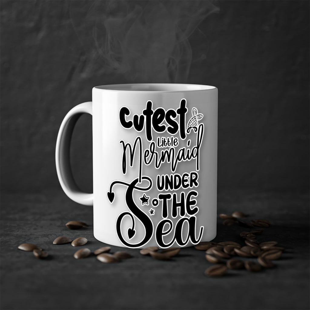Cutest Little Mermaid Under The 98#- mermaid-Mug / Coffee Cup