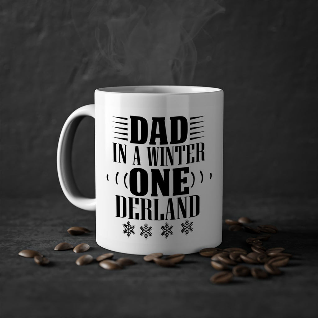 DAD IN A WINTER ONE DERLAND 91#- winter-Mug / Coffee Cup