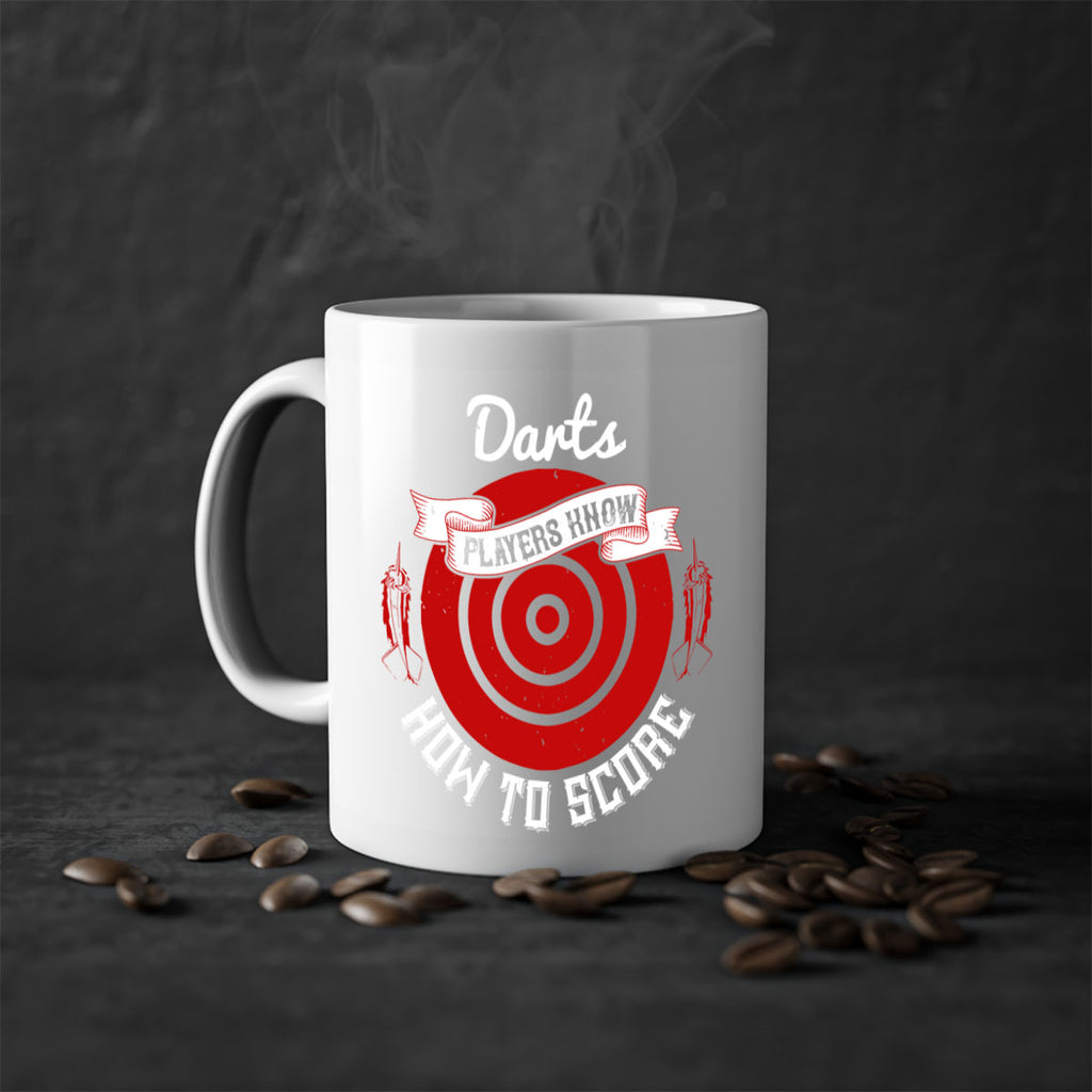 Darts players know how to score 2293#- darts-Mug / Coffee Cup