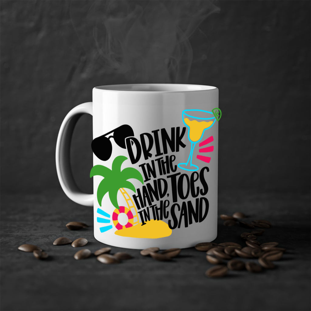 Drink In The Hand Toes In The Sand Style 48#- Summer-Mug / Coffee Cup