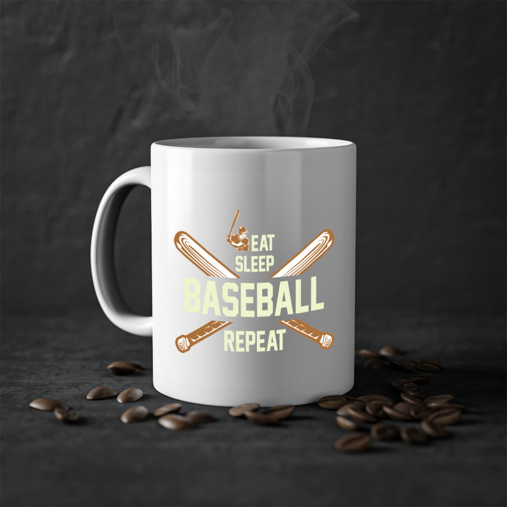Eat 1285#- baseball-Mug / Coffee Cup