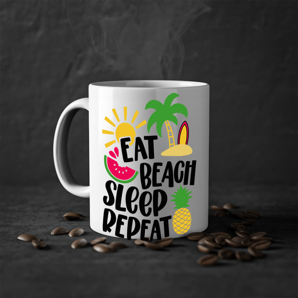 Eat Beach Sleep Repeat Style 47#- Summer-Mug / Coffee Cup