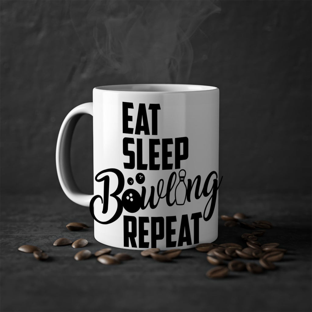 Eat Sleep Bowling Repeat 1322#- bowling-Mug / Coffee Cup