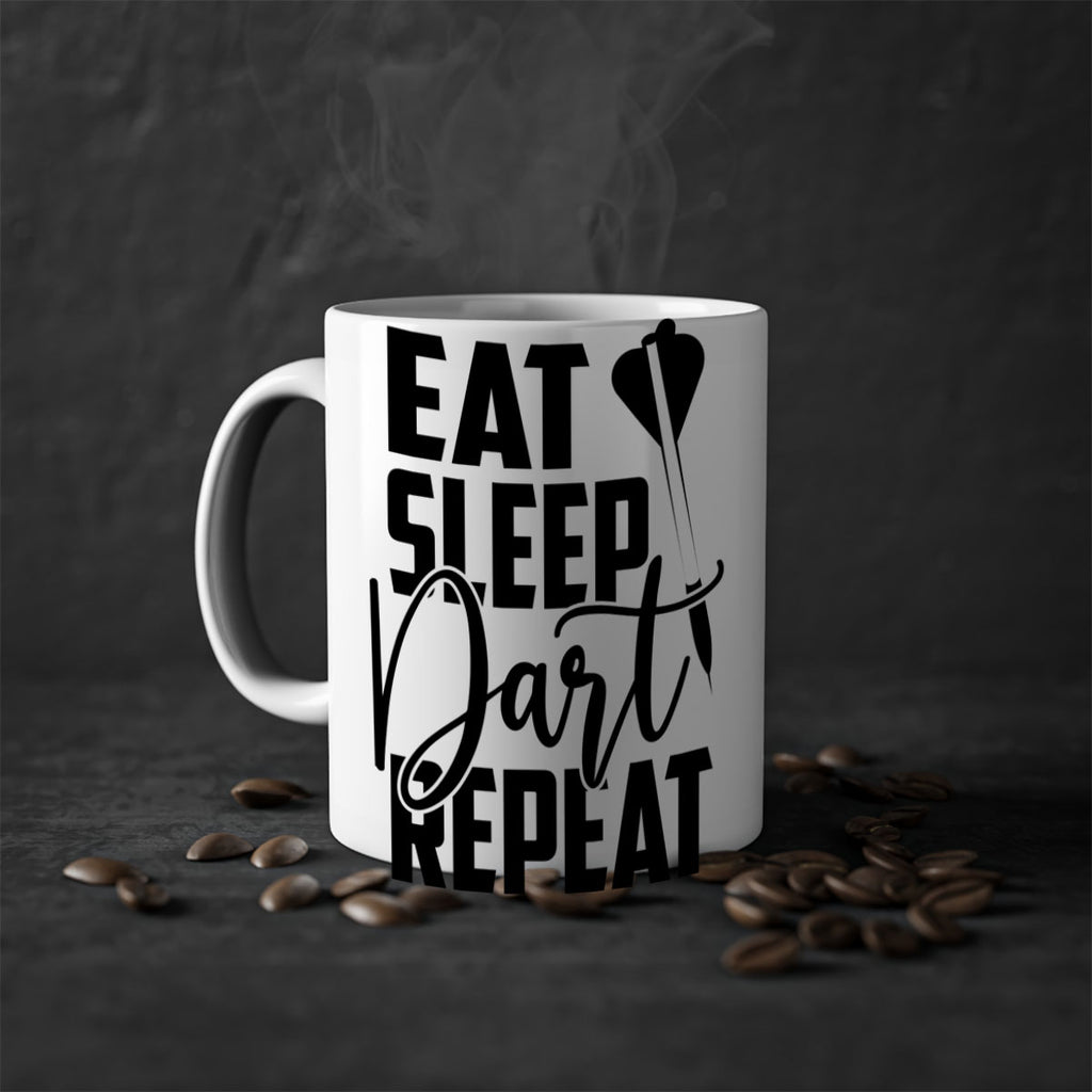 Eat Sleep Dart Repeat 1314#- darts-Mug / Coffee Cup