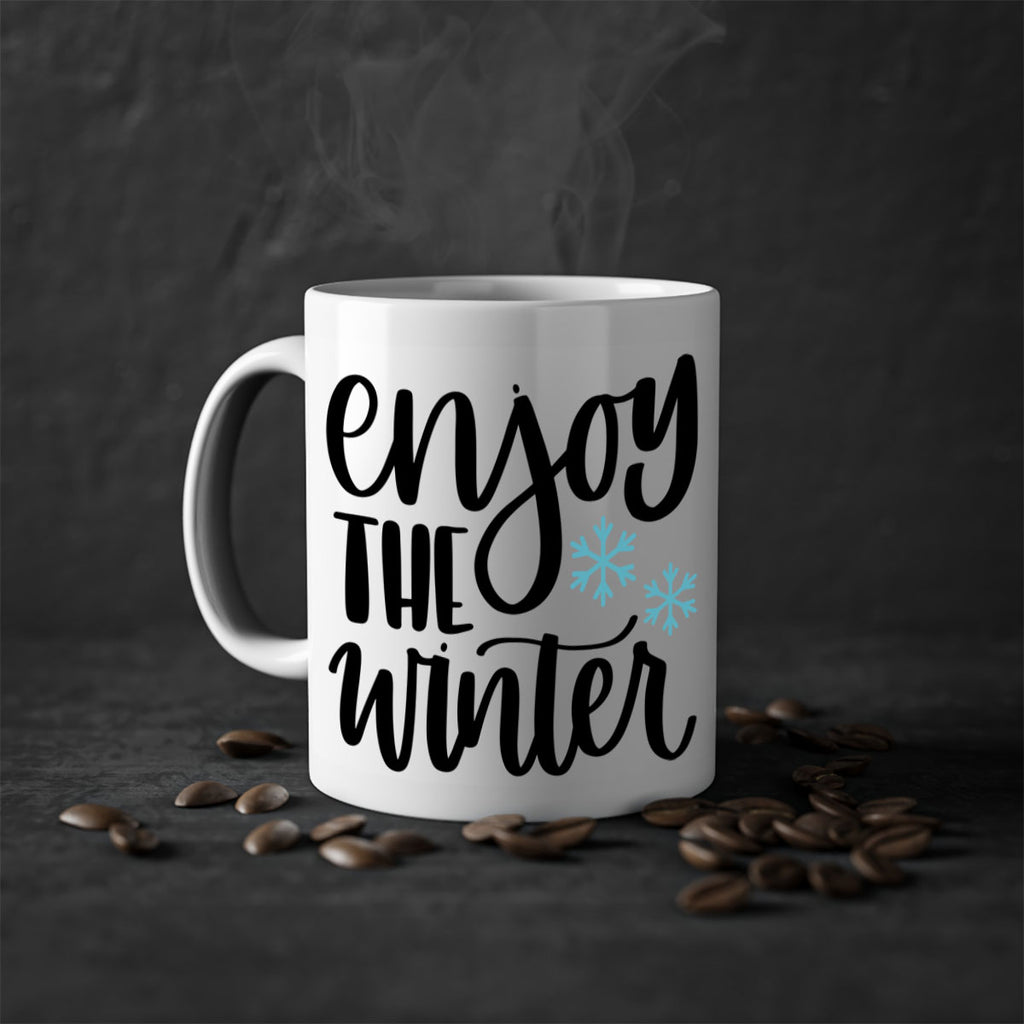 Enjoy The Winter340#- winter-Mug / Coffee Cup