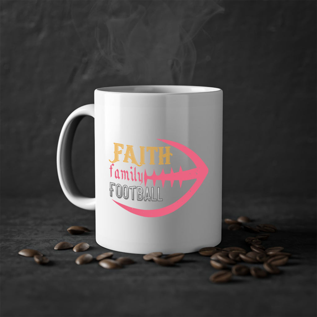 Faith family football 1257#- football-Mug / Coffee Cup