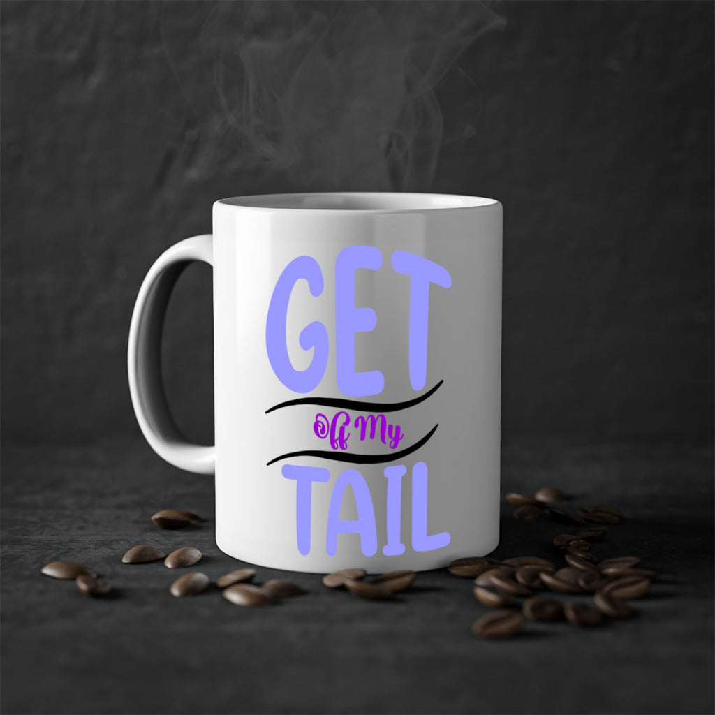 Get Off My Tail 172#- mermaid-Mug / Coffee Cup
